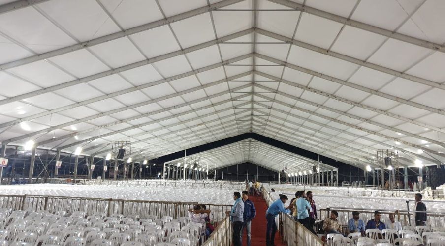 German Hanger interior night