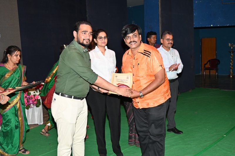 Award received at government function
